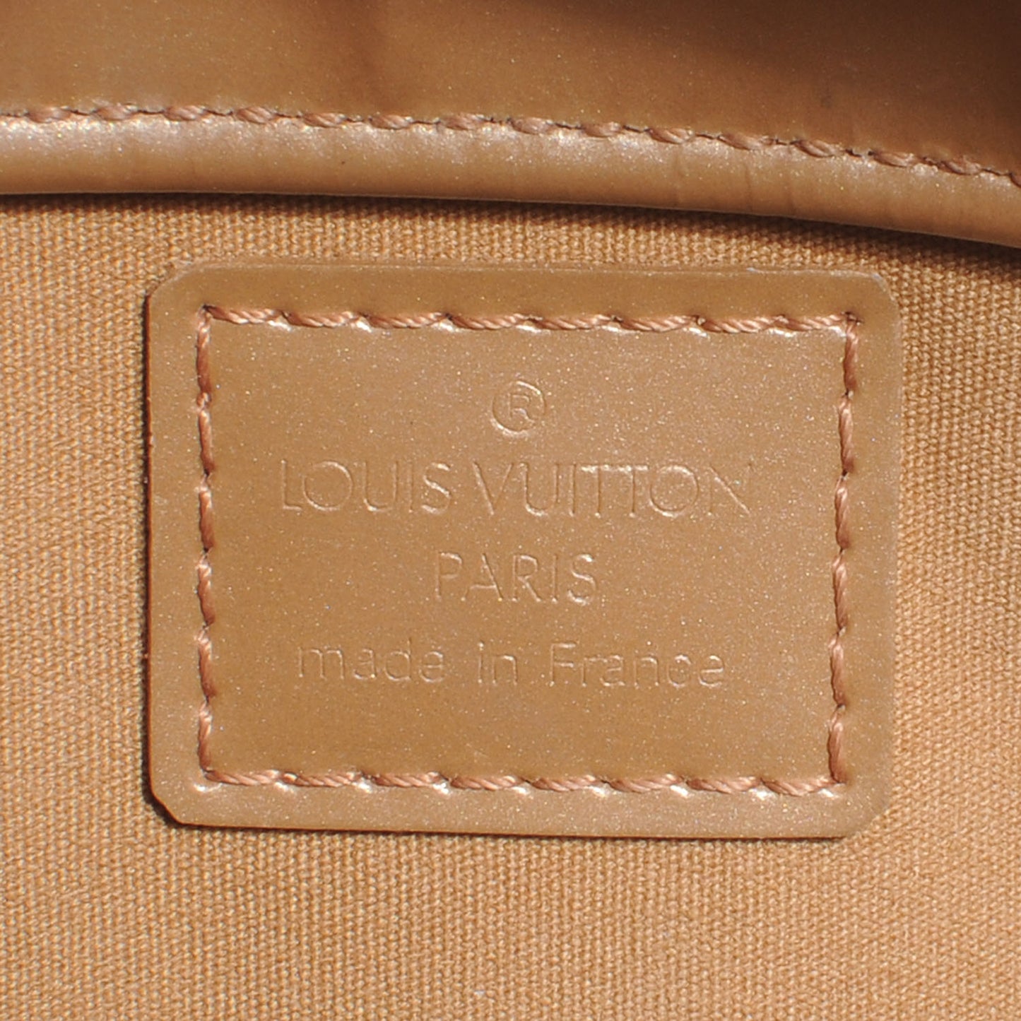 Mat Monogram Fowler Ambre