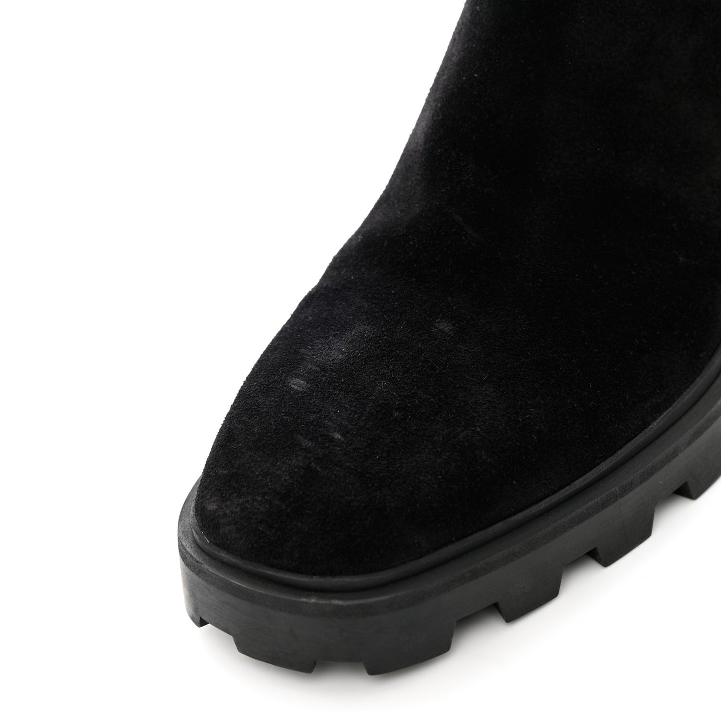 Suede Melodie Ankle Boots 40 Black