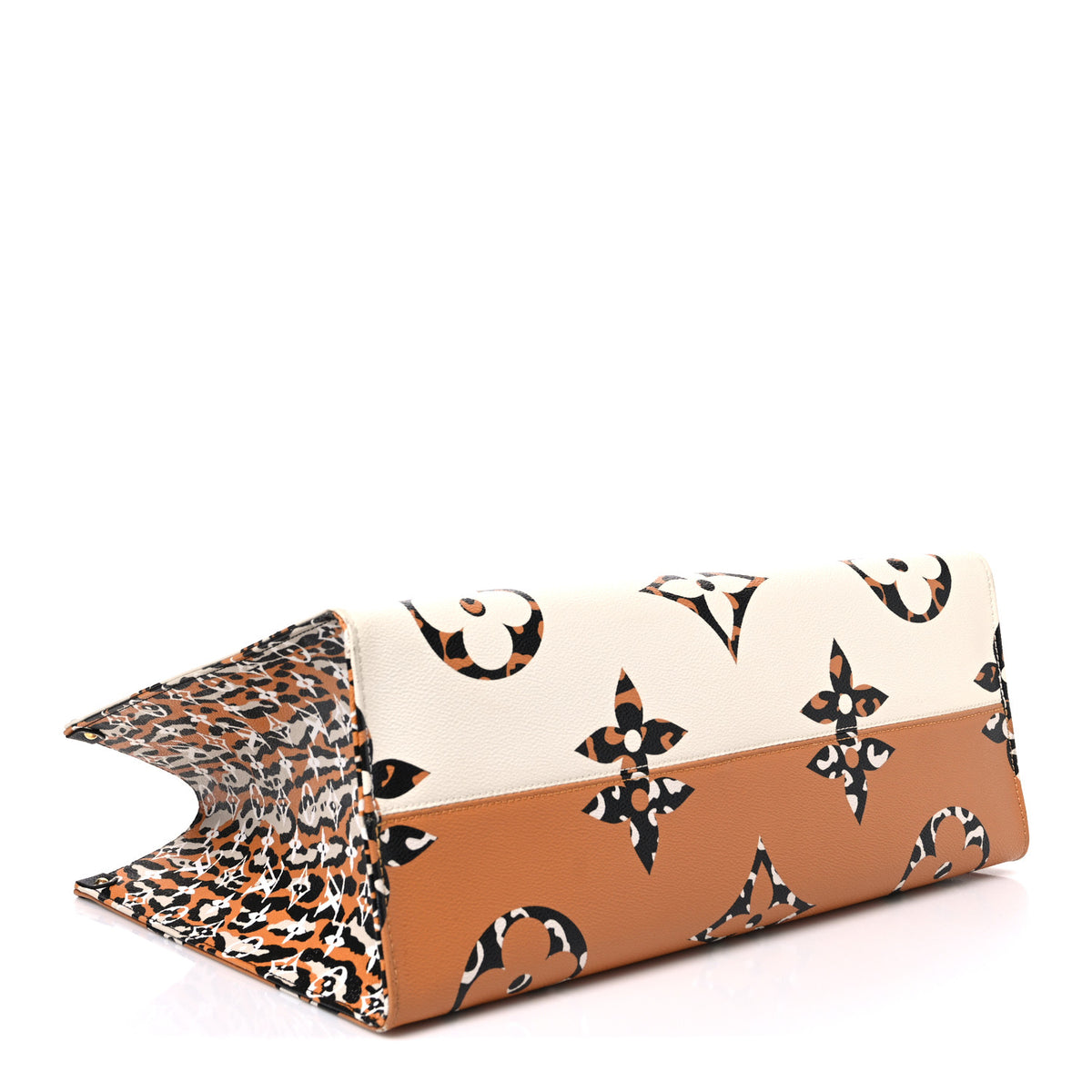 Louis Vuitton Monogram Giant Jungle Onthego GM Ivory 4 of 11