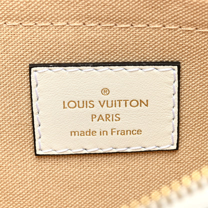 Louis Vuitton Monogram Giant Neverfull MM GM Pochette White 6 of 7