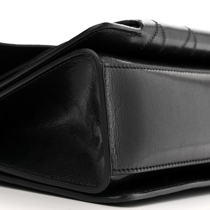 Givenchy Goatskin Quilted Medium GV3 Shoulder Bag Black 9 of 10