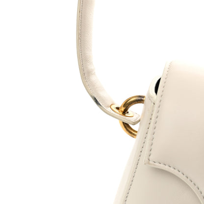 Off-White Calfskin Burrow 22 Shoulder Bag Beige 12 of 16