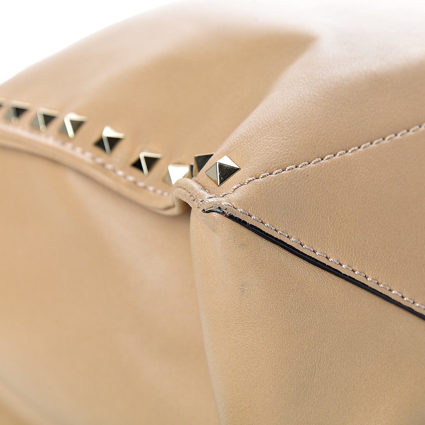 Nappa Medium Rockstud Soft Tote Alpaca