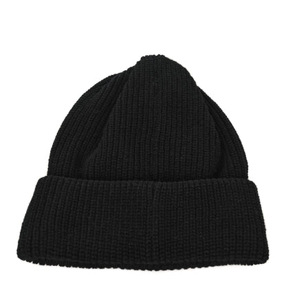 Chanel Cashmere Logo Beanie Hat Black White 2 of 6