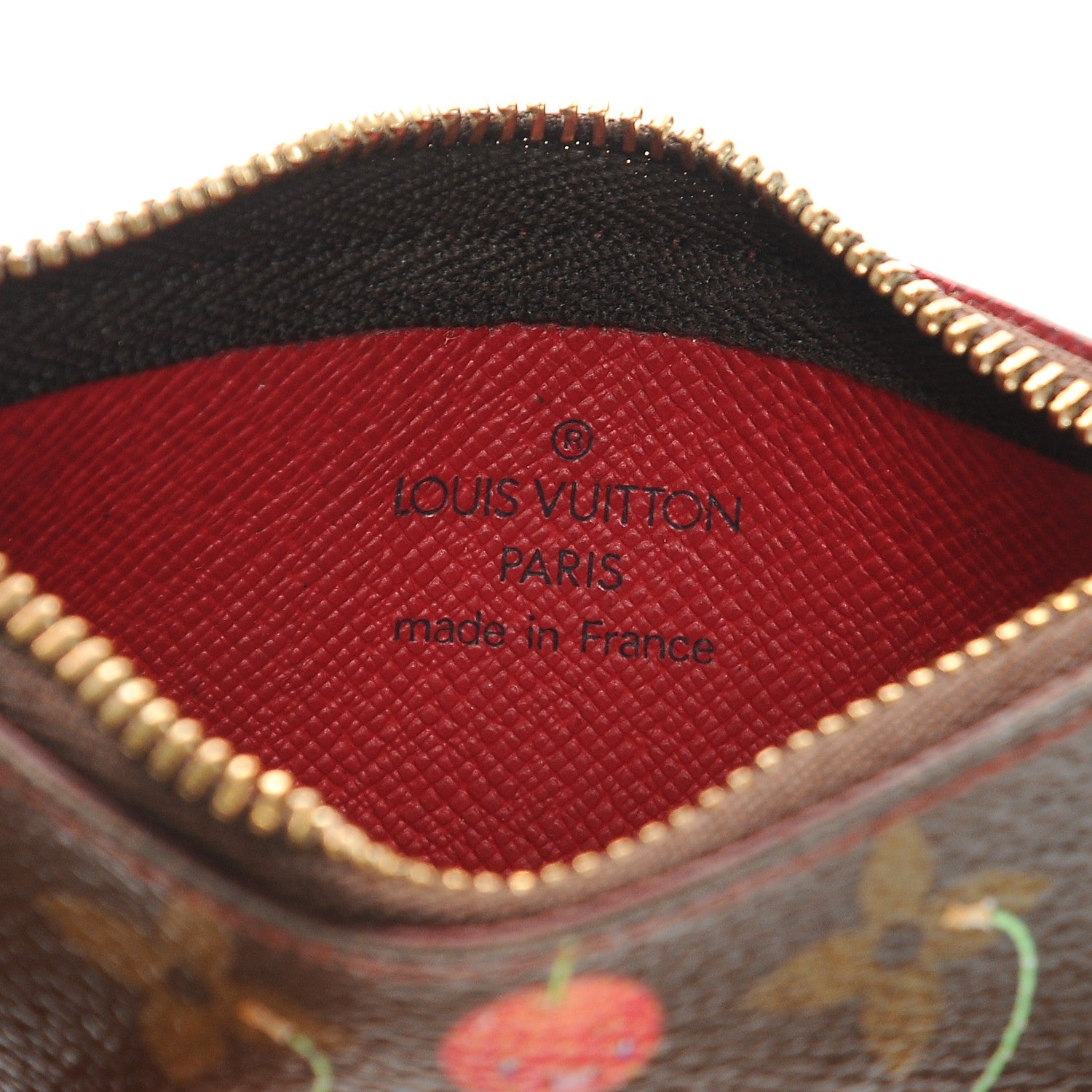 Louis Vuitton Monogram Cerises Key Pouch 6 of 8