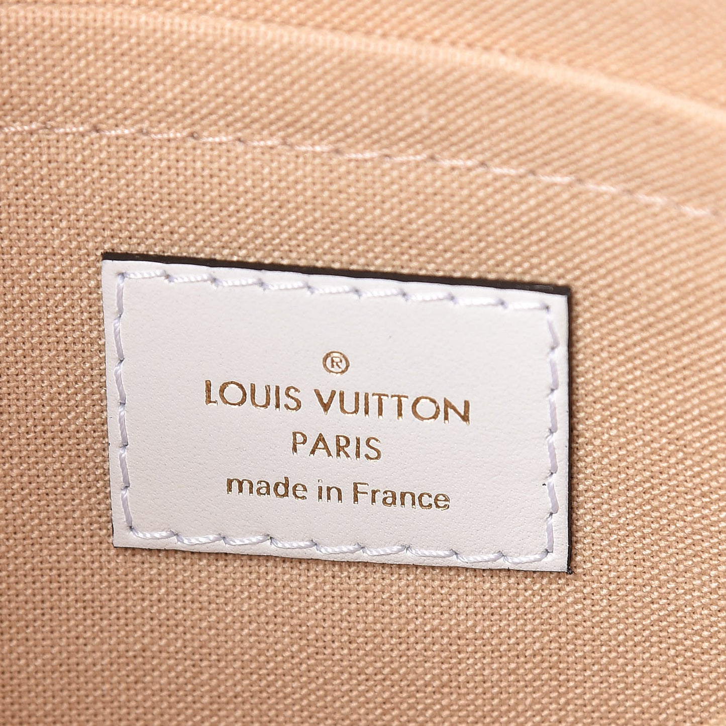 Monogram Giant Neverfull MM GM Pochette White