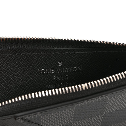 Louis Vuitton Damier Graphite Coin Card Holder 6 of 9
