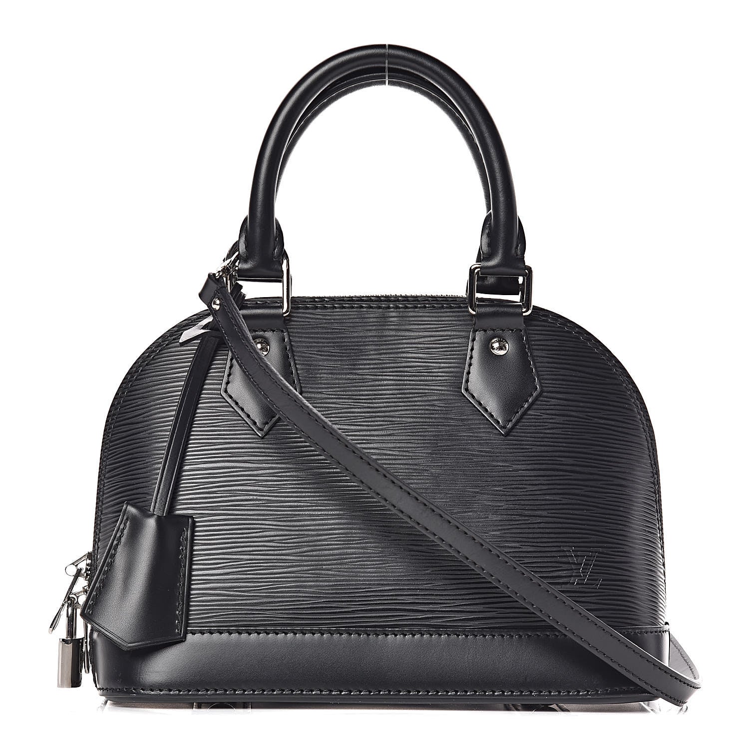 Louis Vuitton Epi Alma BB Black 1 of 10