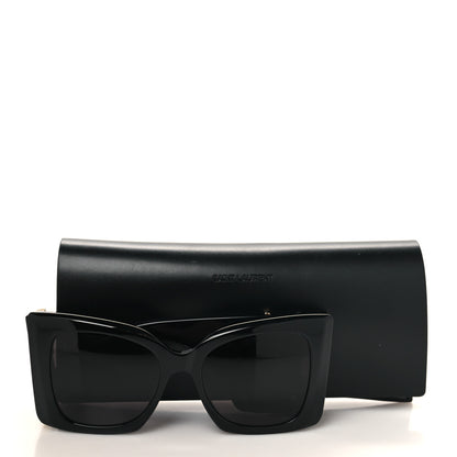Saint Laurent Acetate Blaze Sunglasses SL M119 Black 8 of 8