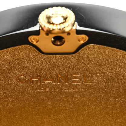 Chanel Resin Crystal CC Owl Black 6 of 11