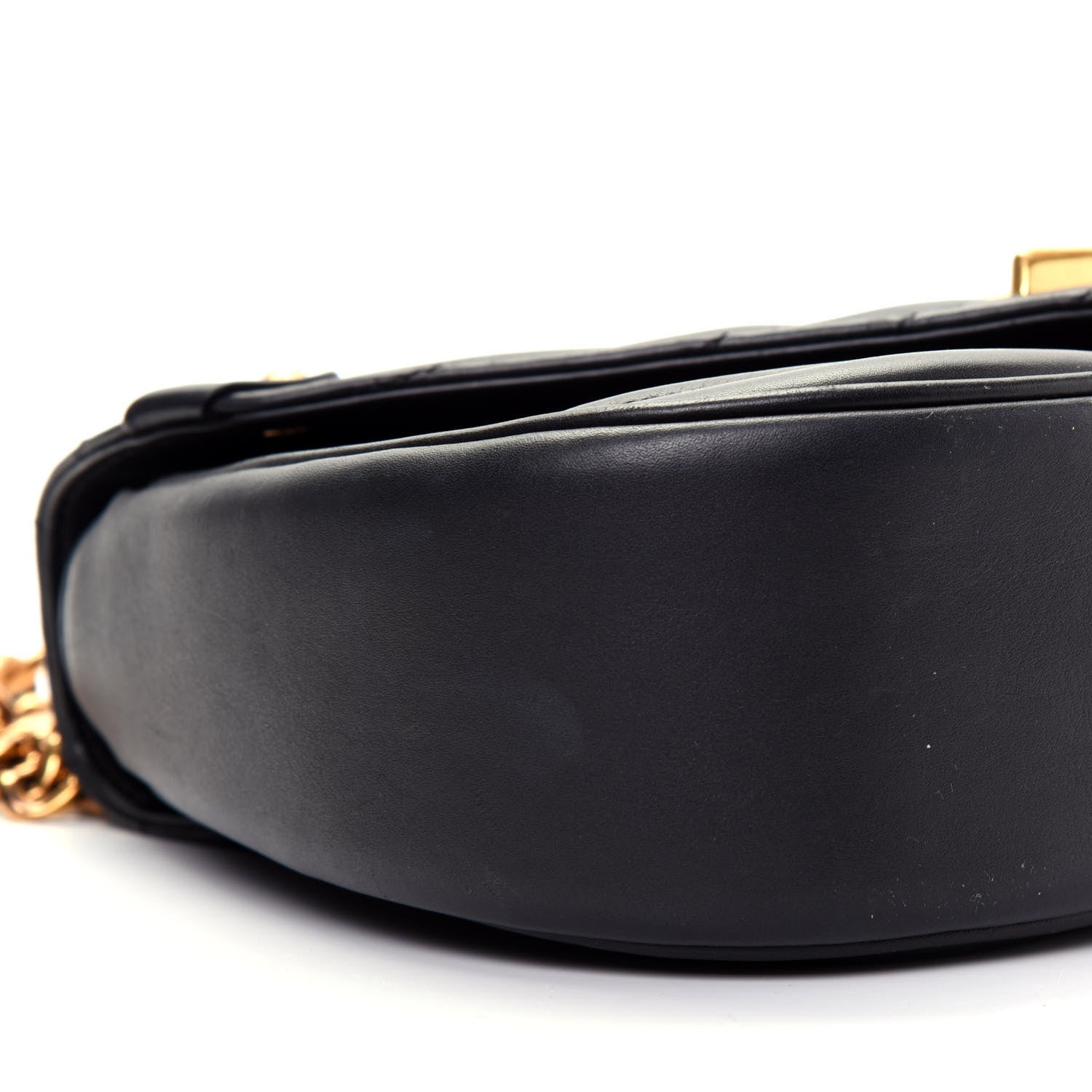 Louis Vuitton Calfskin New Wave Chain MM Black 6 of 17