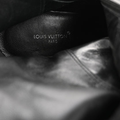 Louis Vuitton Calfskin Sparkle High Boot 37 Black 7 of 10