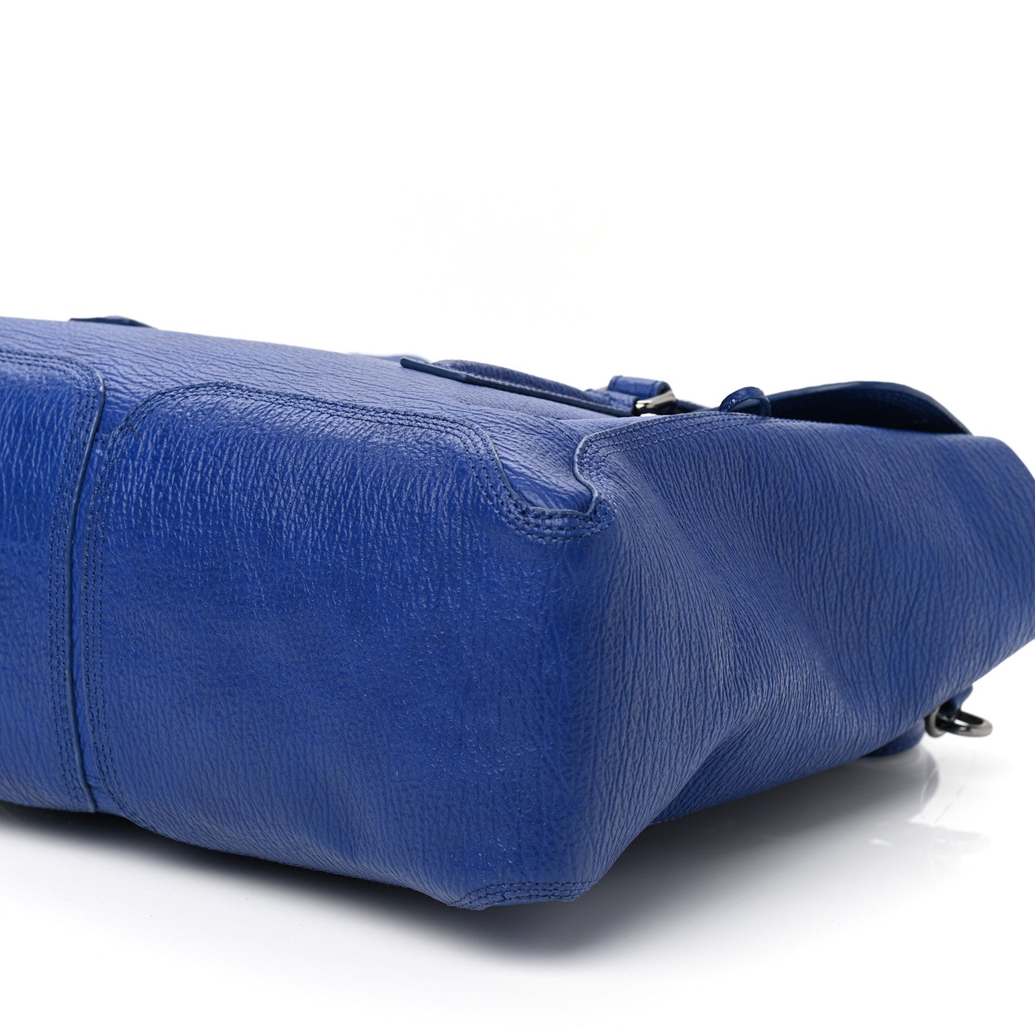 3.1 Phillip Lim Textured Calfskin Large Pashli Satchel Cobalt 10 of 10