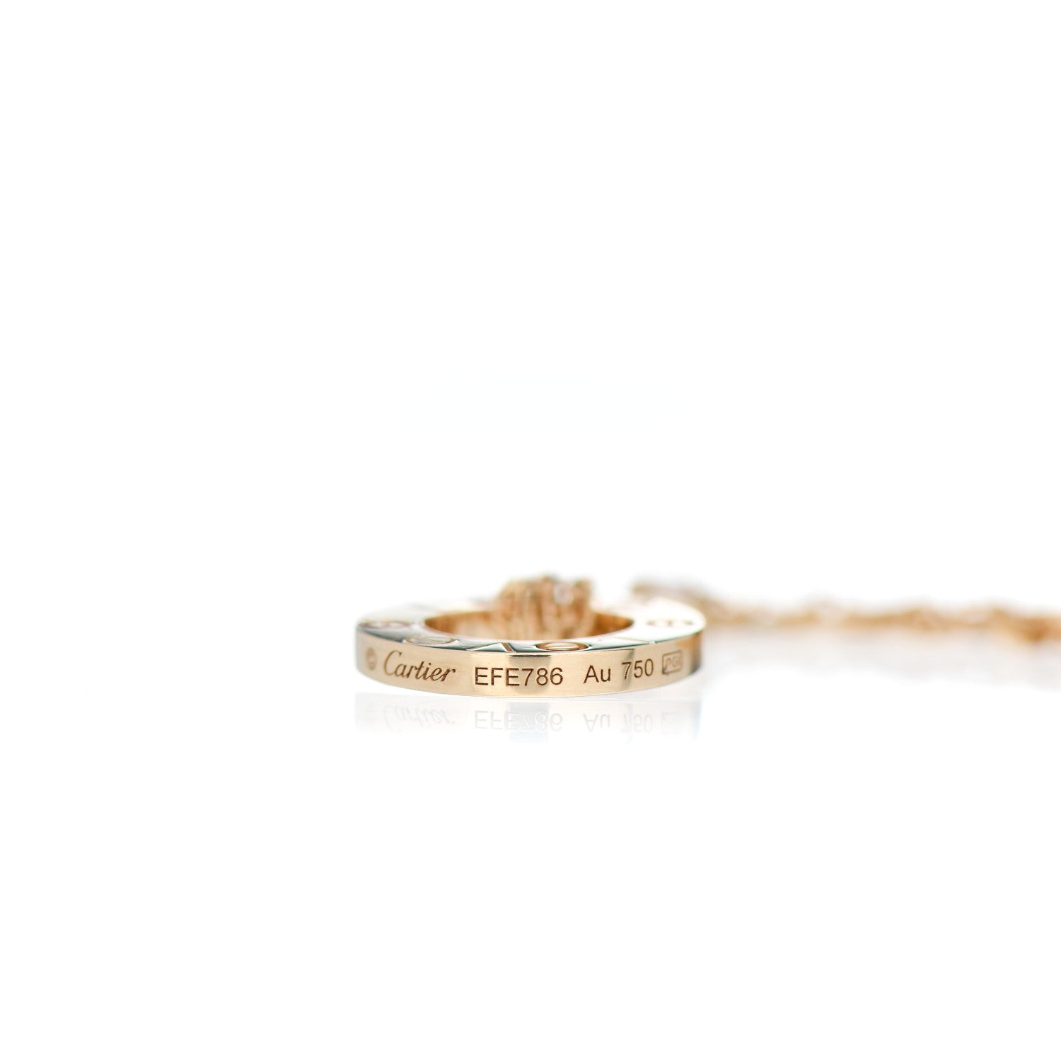 Cartier 18K Yellow Gold Diamond LOVE Bracelet 4 of 4