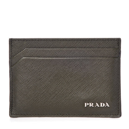 Prada Saffiano Card Case Militare 1 of 7