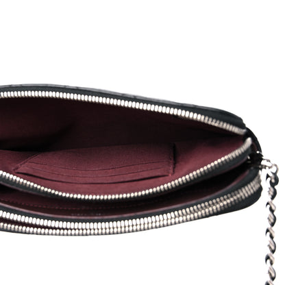 Chanel Lambskin Quilted Small Clutch With Chain Black 5 of 14