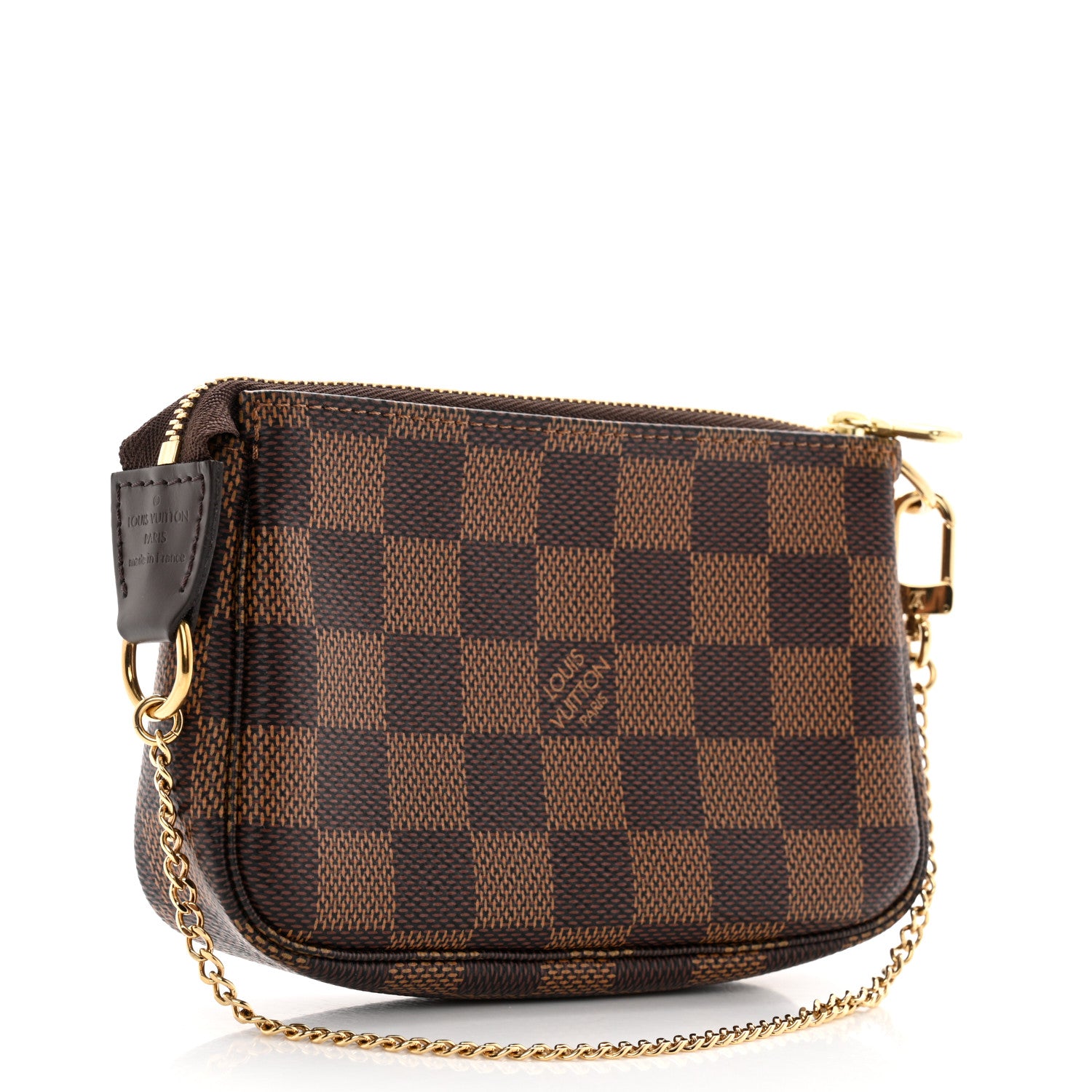 Louis Vuitton Damier Ebene Mini Pochette Accessories 3 of 8
