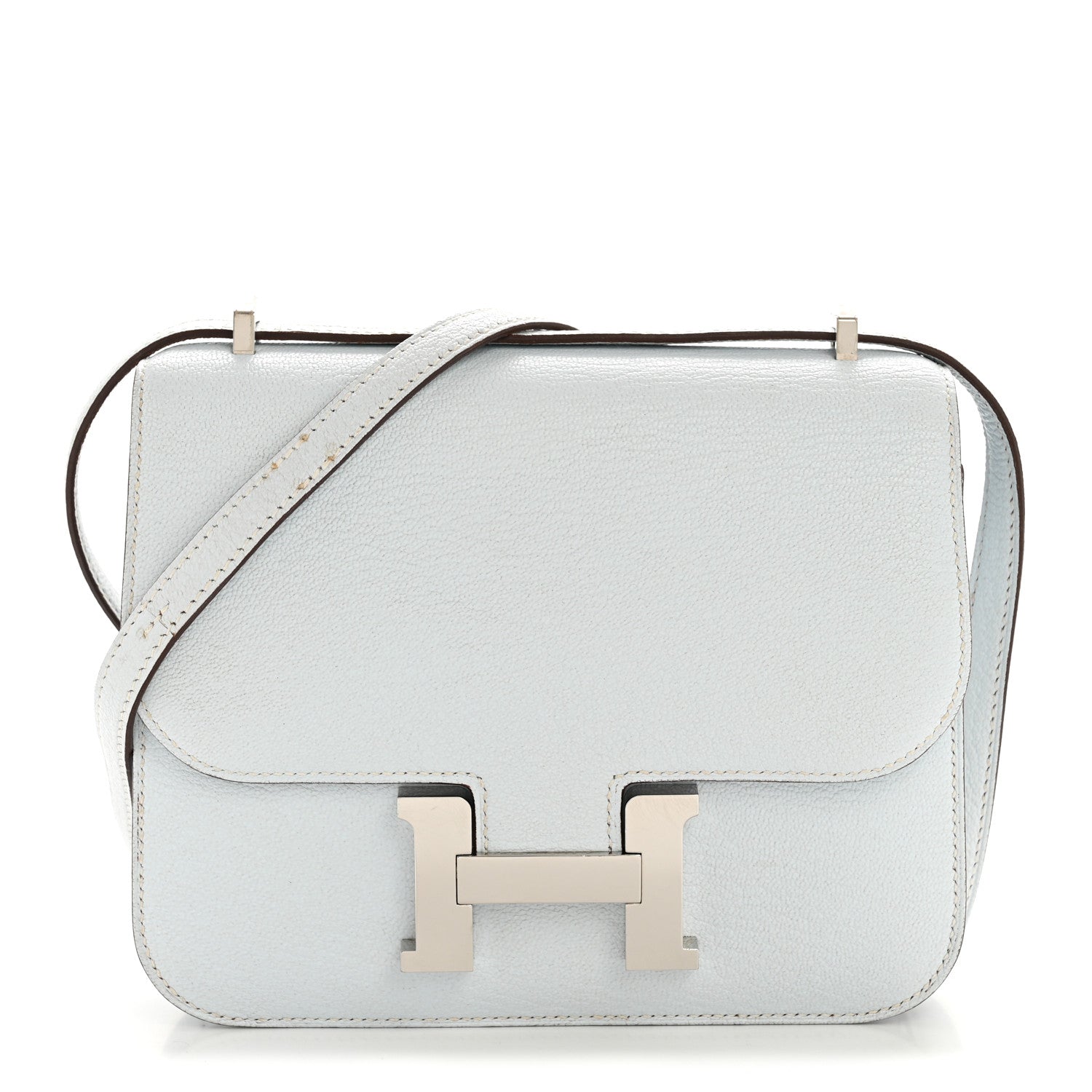 Hermes Chevre Mysore Constance 18 Bleu Brume 1 of 14
