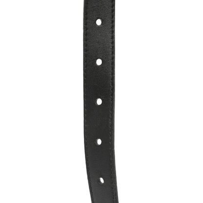 Gucci Calfskin Queen Margaret Bee Belt 90 36 Black 4 of 5