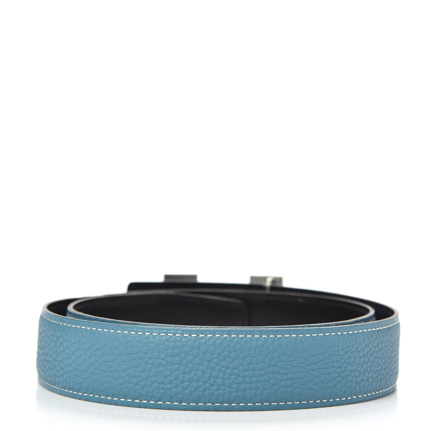Togo Box 32mm H Belt 80 Blue Jean Black