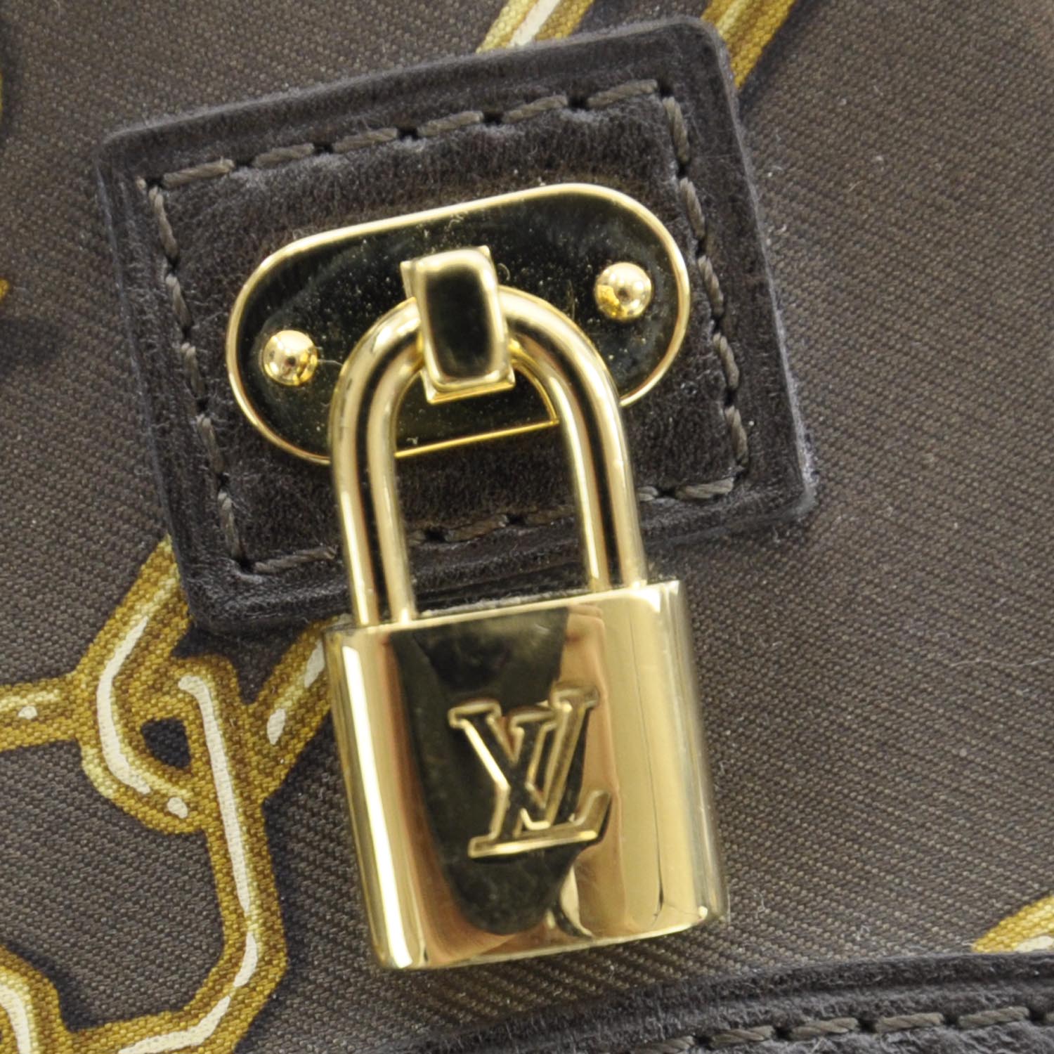 Louis Vuitton Monogram Charms Key Pouch Brown 4 of 10