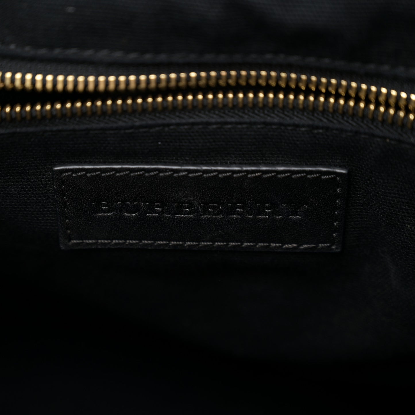 Canvas Mega Check Studded Medium Ashby Bucket Bag Black