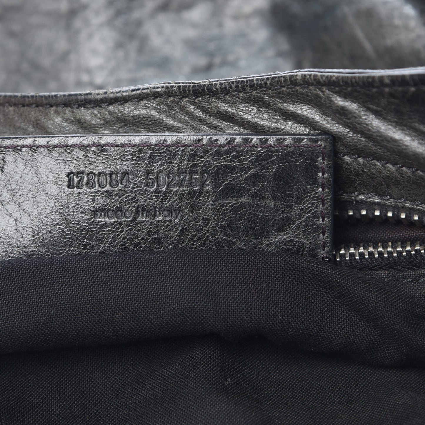 Agneau Giant 21 Silver Hardware City Anthracite