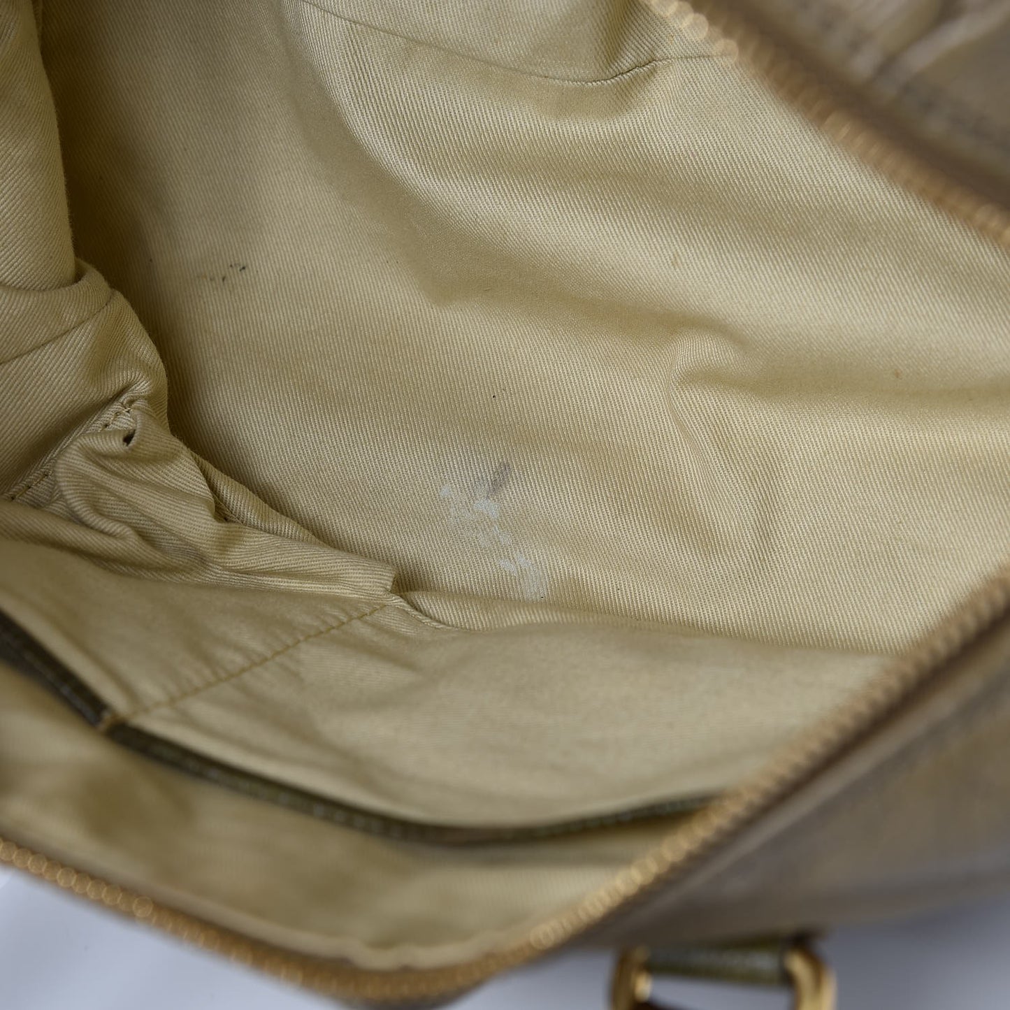 Pebbled Calfskin Lizard Boston Bag Brown