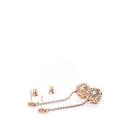 Christian Dior Pearl Secret Cannage Mise En Dior Tribales Dangle Earrings Gold 3 of 4