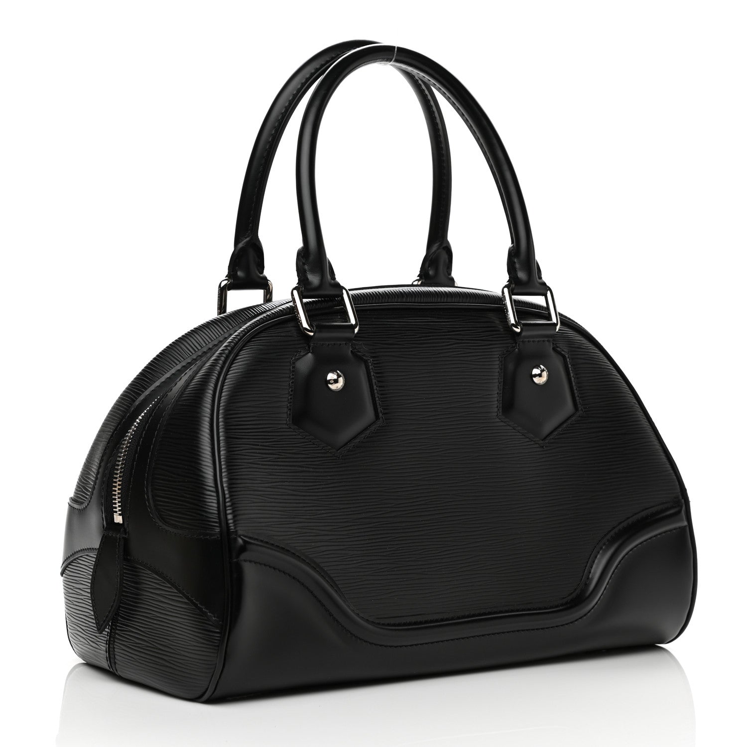 Louis Vuitton Epi Bowling Montaigne PM Black 3 of 10
