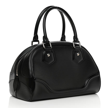Louis Vuitton Epi Bowling Montaigne PM Black 3 of 10