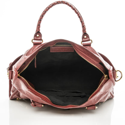 Balenciaga Agneau Giant 12 Gold Hardware City Rouge Cerise 9 of 11