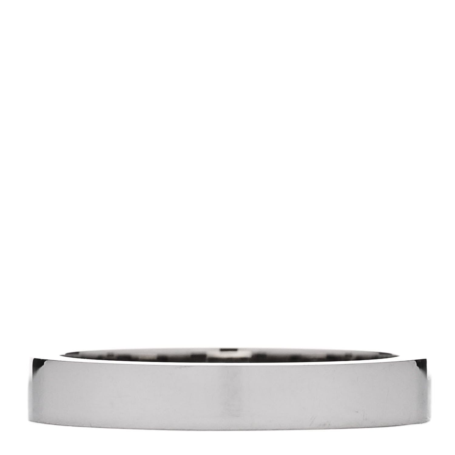 Cartier Platinum 2 Diamond 3mm C De Cartier Wedding Band Ring 50 5.25 3 of 6