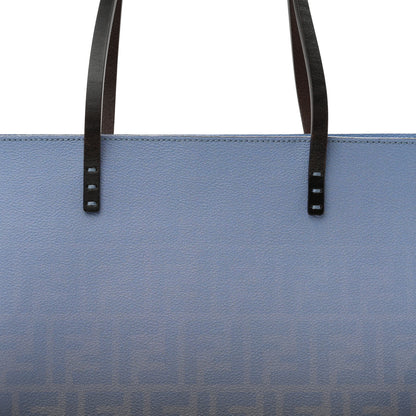 Fendi Zucca Spalmati Ombre Medium Roll Tote Tobacco Nebula 8 of 10