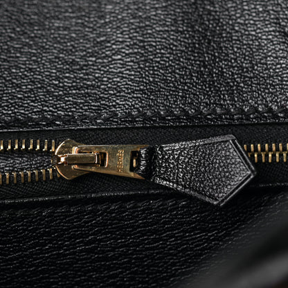 Hermes Shiny Niloticus Crocodile Birkin 30 Black 17 of 33