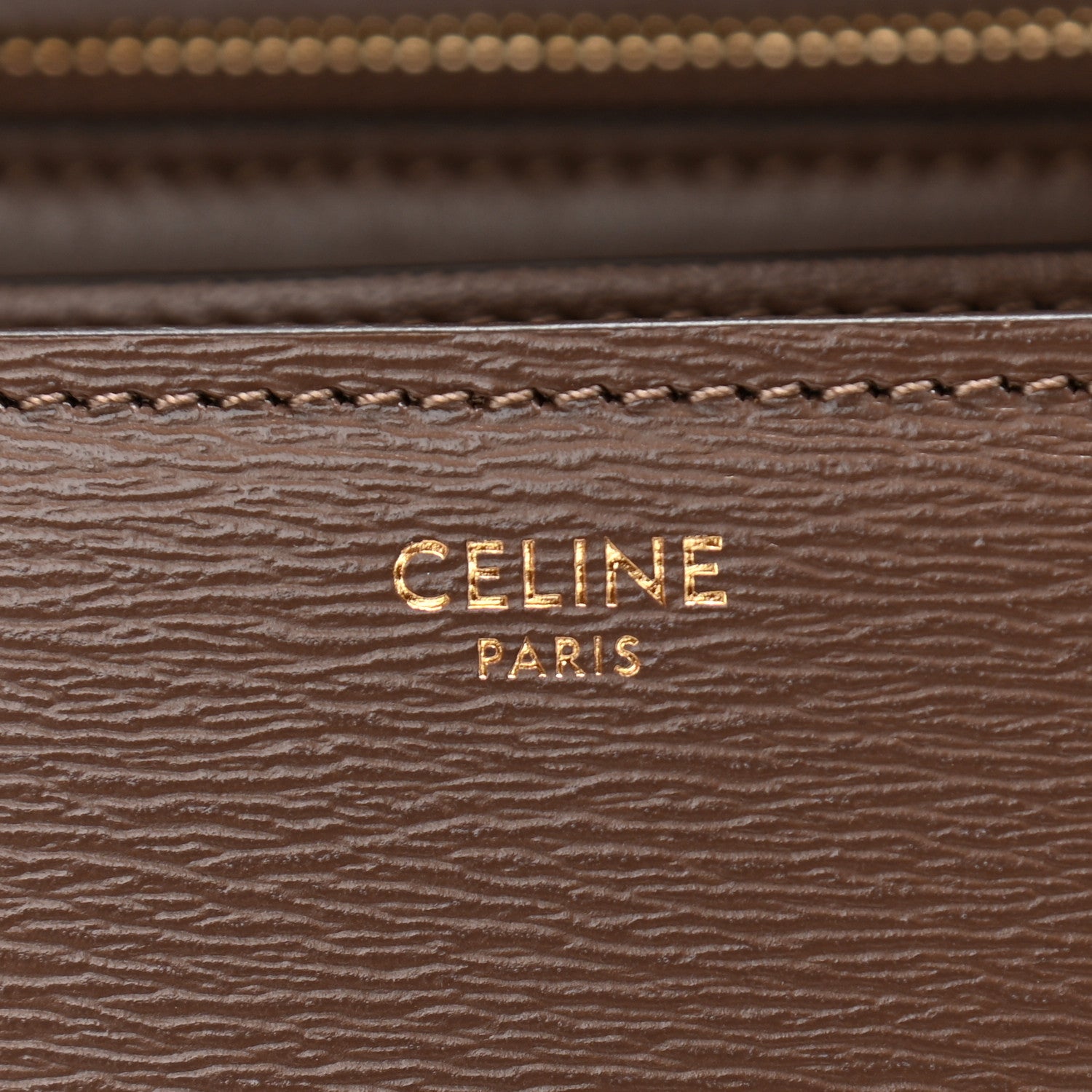 Celine Liege Calfskin Medium Classic Box Flap Bag Glazed Nut 6 of 10