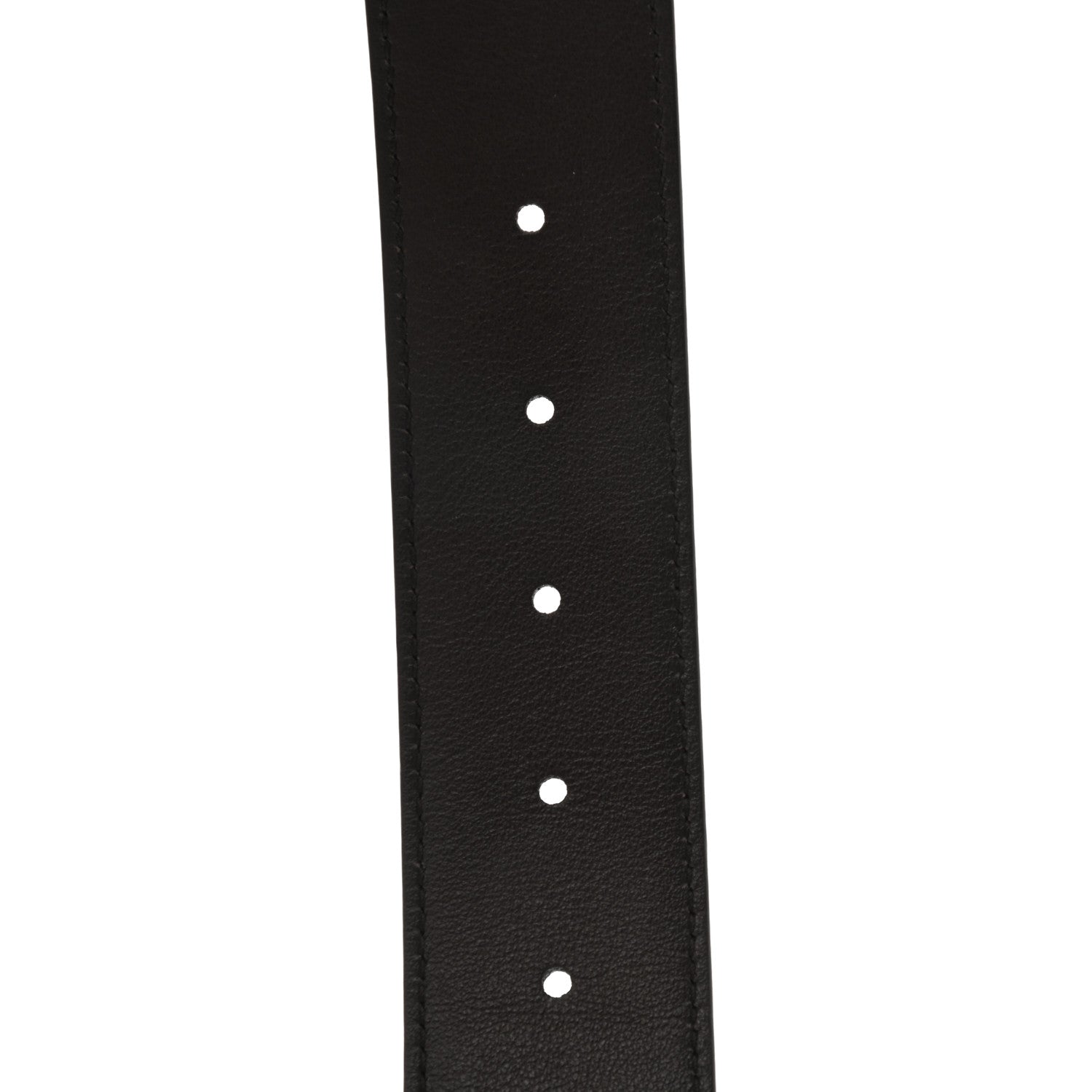 Gucci Dollar Calfskin Interlocking G Belt 90 36 Dark Brown 5 of 5