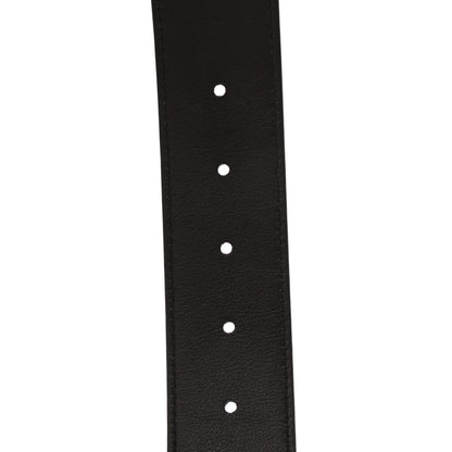 Gucci Dollar Calfskin Interlocking G Belt 90 36 Dark Brown 5 of 5