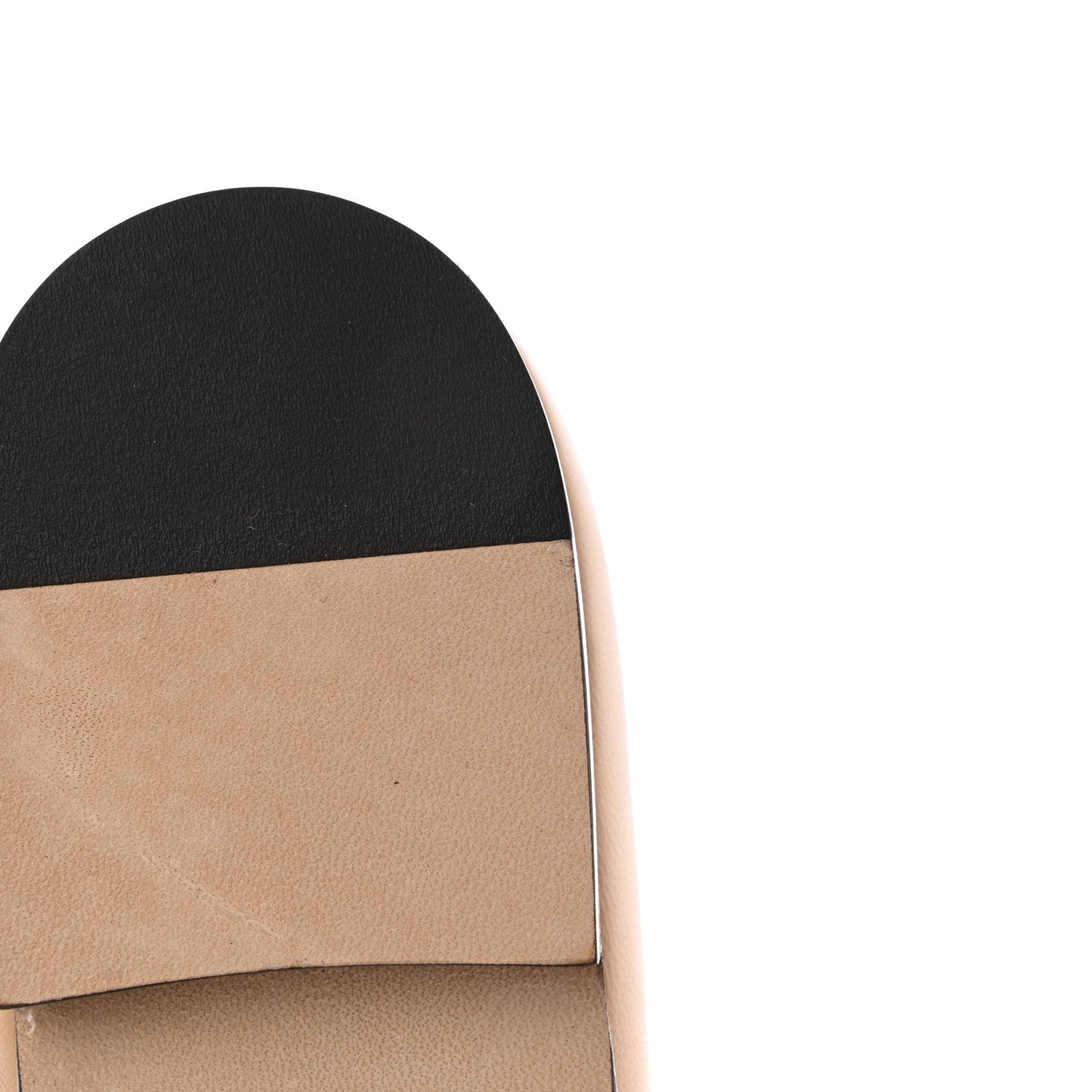 Chanel Lambskin Cap Toe Ballerina Flats 39.5 Beige Black 19 of 20