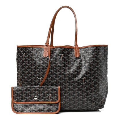 Goyard Goyardine Saint Louis PM Black Gold 1 of 6