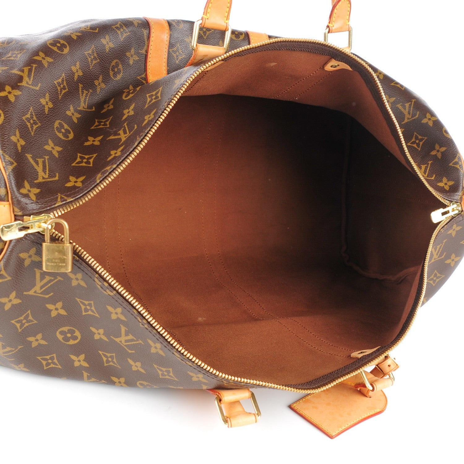 Louis Vuitton Monogram Keepall Bandouliere 55 5 of 11