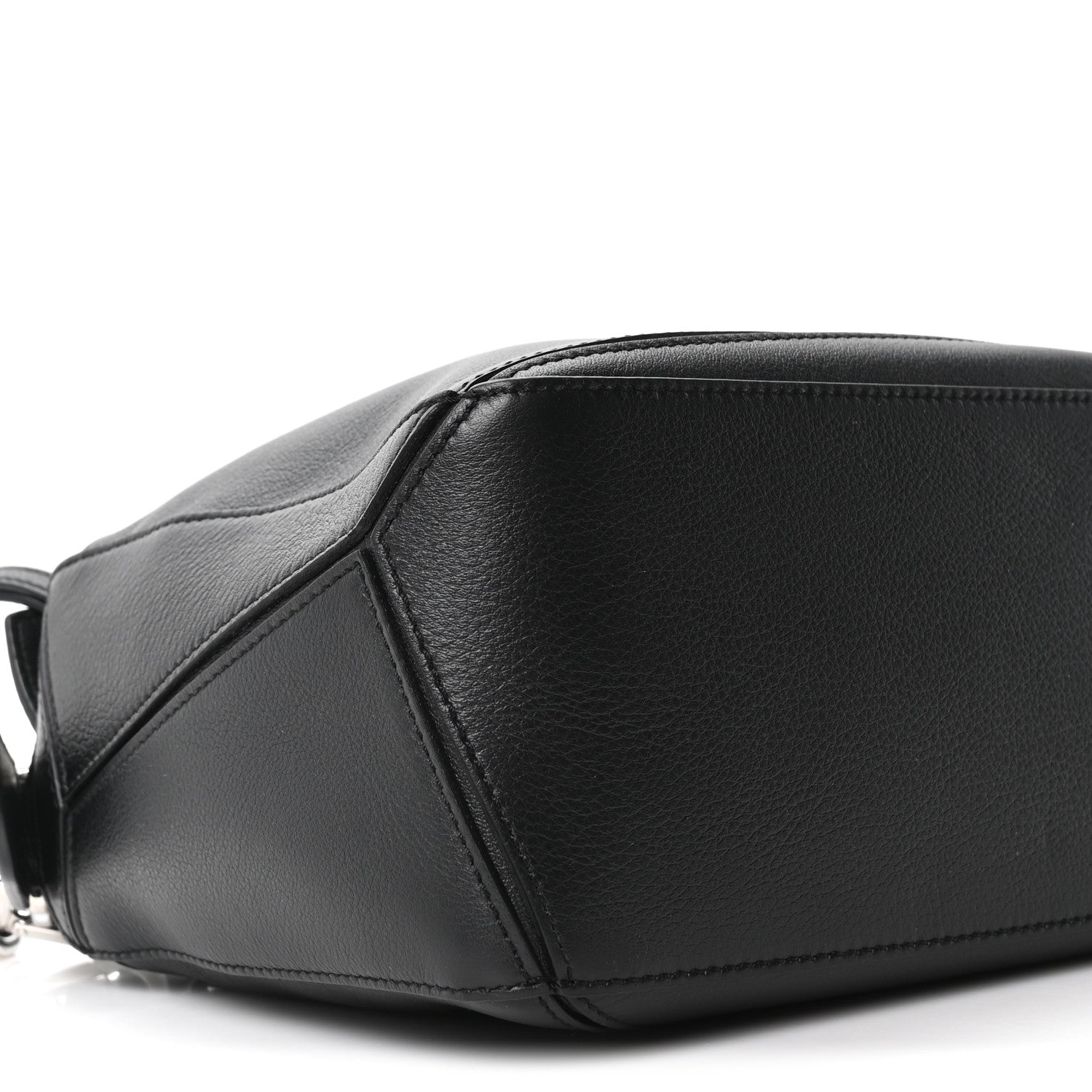 Loewe Calfskin Small Puzzle Bag Black 8 of 9