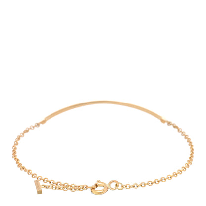 Tiffany 18K Yellow Gold T Smile Bracelet 2 of 4