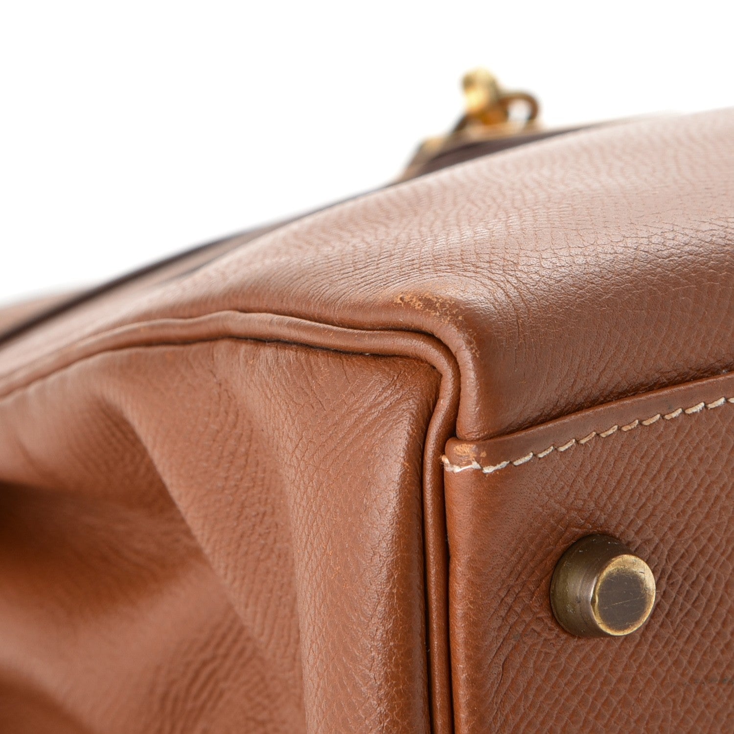 Hermes Courchevel Kelly Retourne 32 Gold 36 of 44