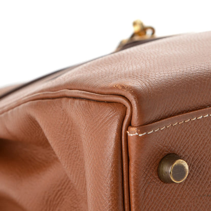 Hermes Courchevel Kelly Retourne 32 Gold 36 of 44