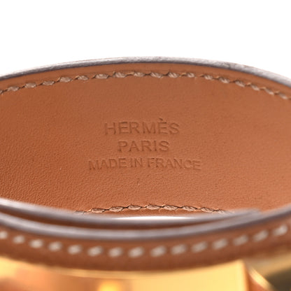 Hermes Madame Calfskin Collier de Chien 24 Bracelet T2 Gold 4 of 6