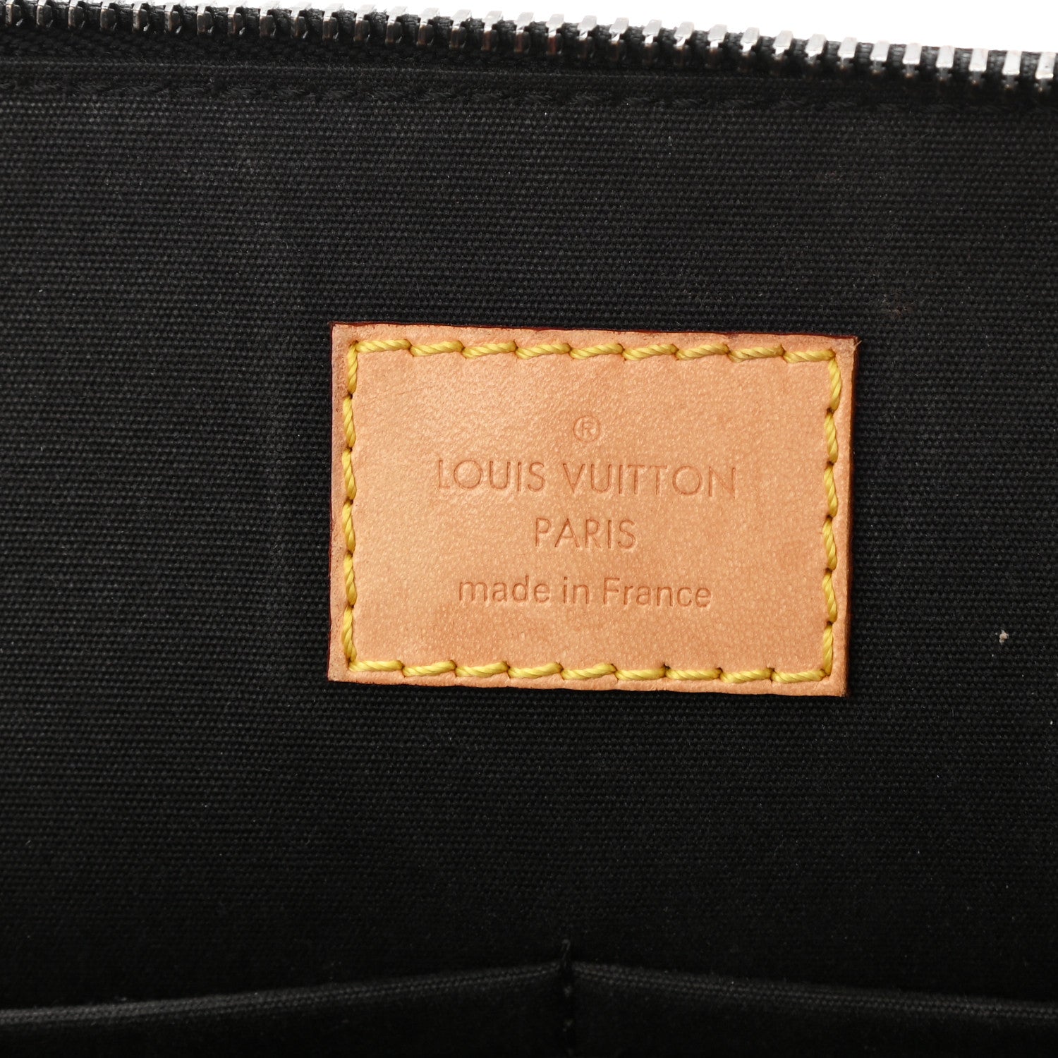 Louis Vuitton Vernis Alma PM Noir Magnetique 8 of 13