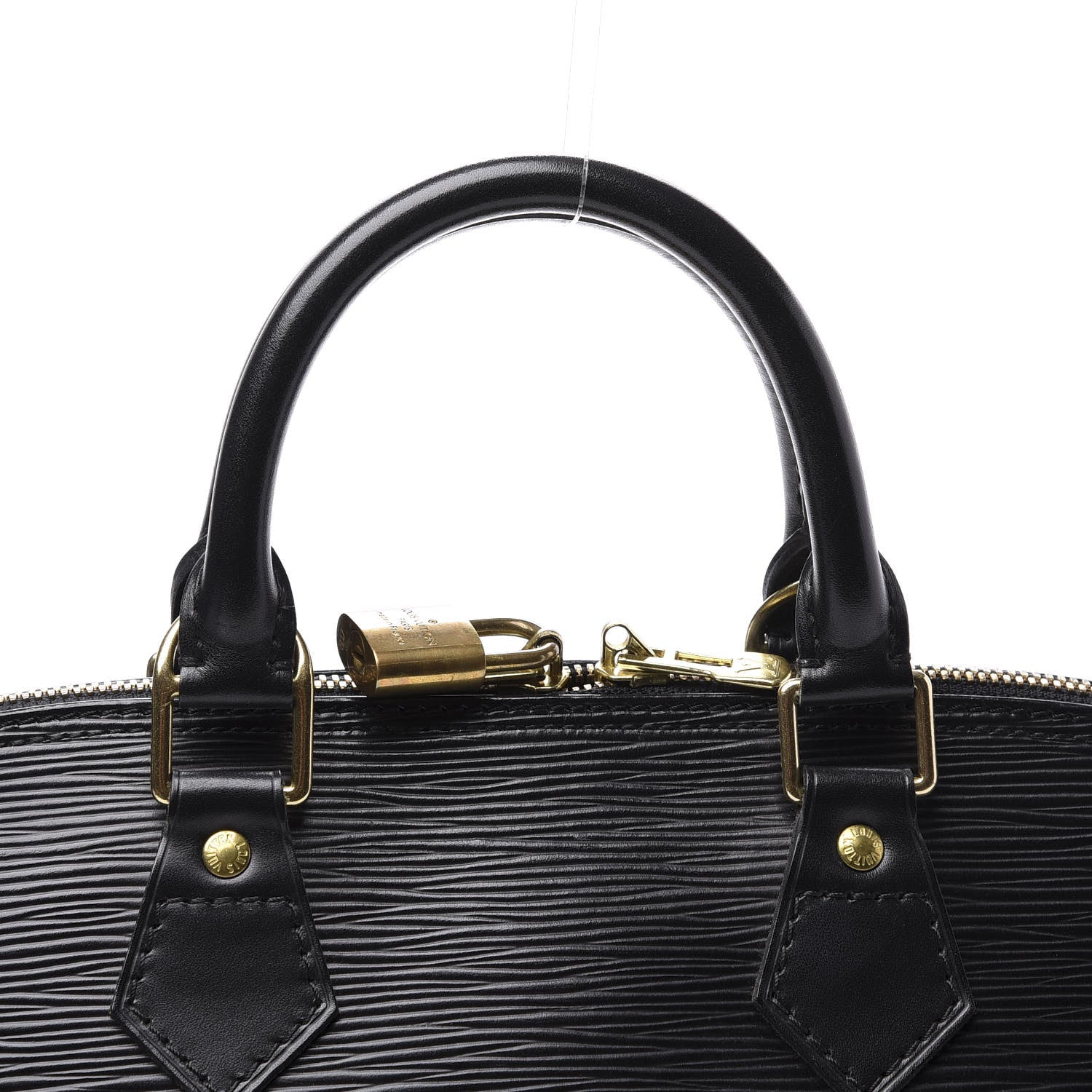 Louis Vuitton Epi Alma MM Black 12 of 12
