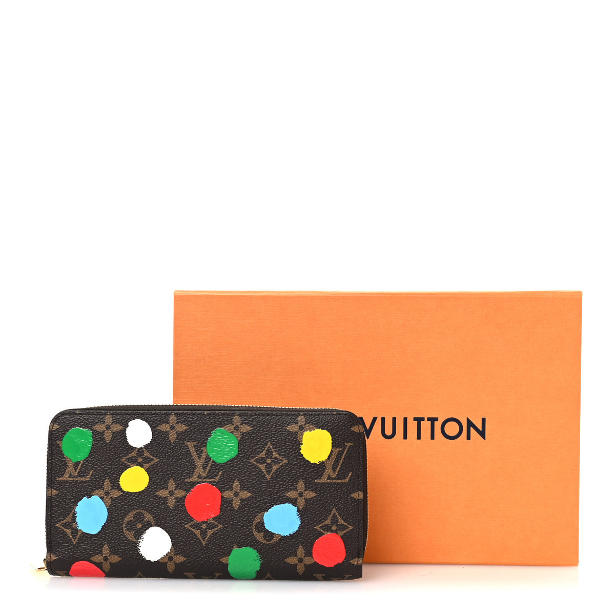 LV X YK Monogram Zippy Wallet
