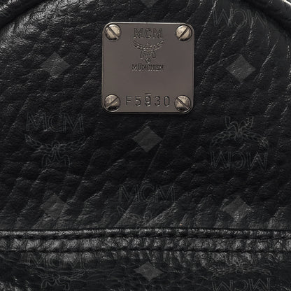 MCM Visetos Side Stud X-Mini Stark Bebe Boo Backpack Black 7 of 12